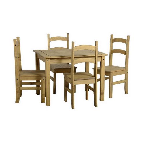 Mexican Dining Table with 4 Chairs