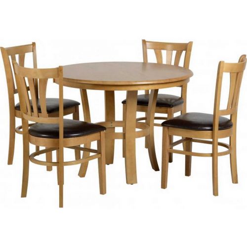 Grosvenor Round Dining Table with 4 Chairs