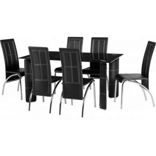 Bradford Dining Table with 6 Chairs