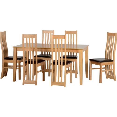 Ainsley Extending Dining Set with 6 Chairs