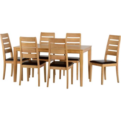 Logan Dining Table with 6 Chairs