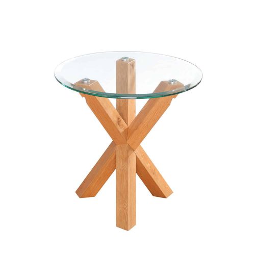 Oporto Glass End / Lamp Table