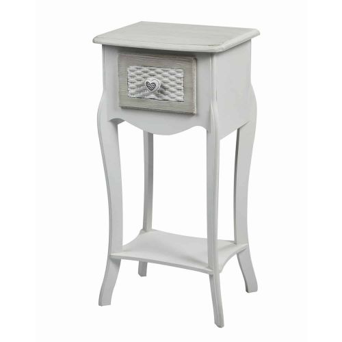 Brittany 1 Drawer Bedside Table