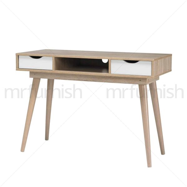 Buy Scandi 2 Drawer Desk by LPD. Free Delivery Up to 70 Off High